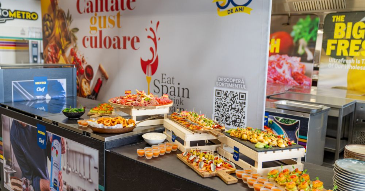 Mâncare și băuturi spaniole, noile produse de la METRO