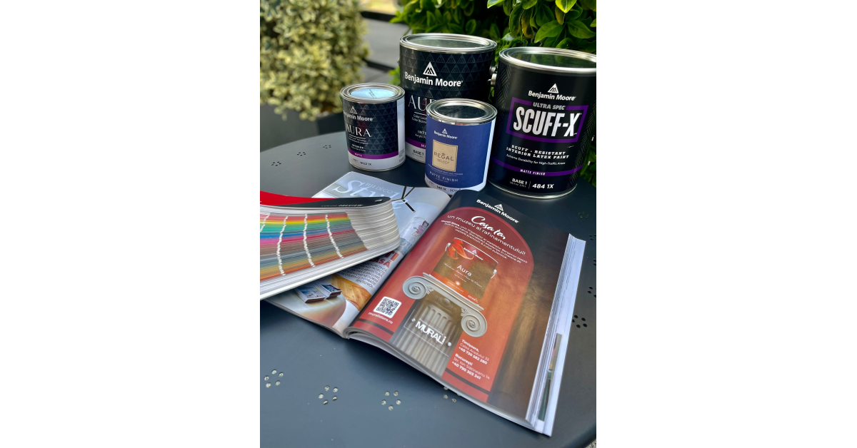 Românii, interesați de produsele premium: vopselele Benjamin Moore au generat vânzări de peste un milion de euro
