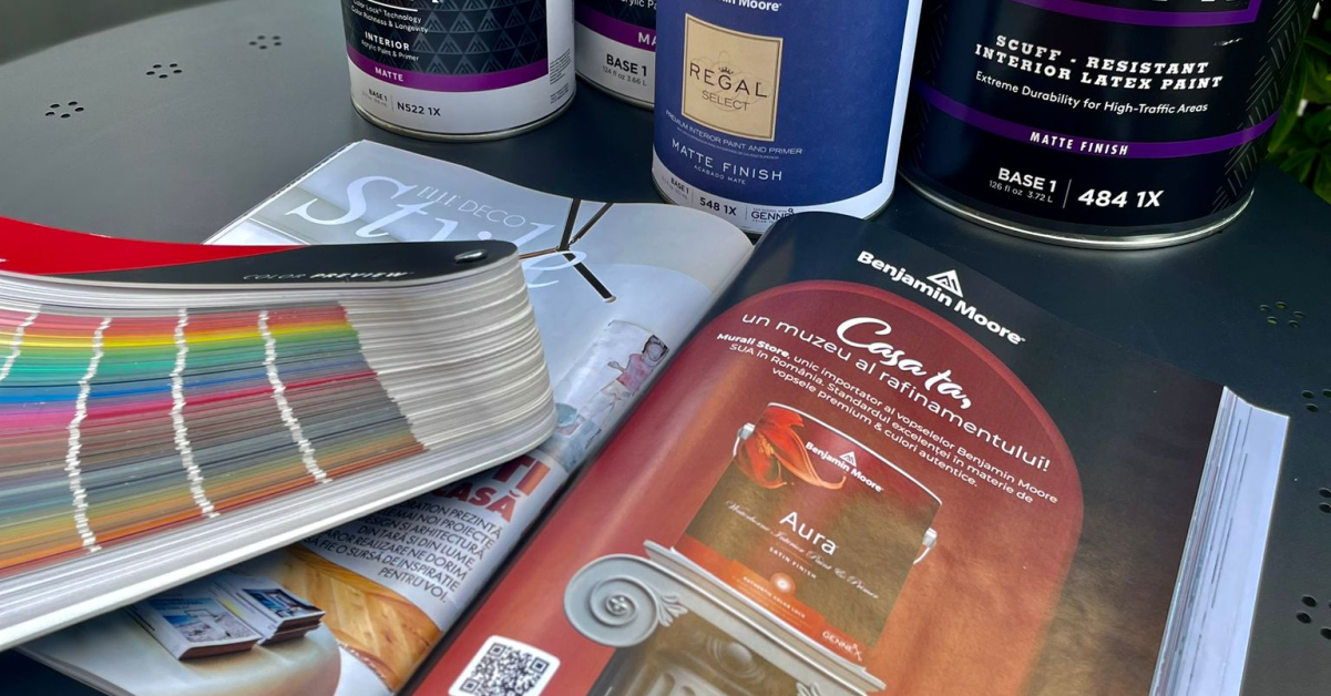 Românii, interesați de produsele premium: vopselele Benjamin Moore au generat vânzări de peste un milion de euro