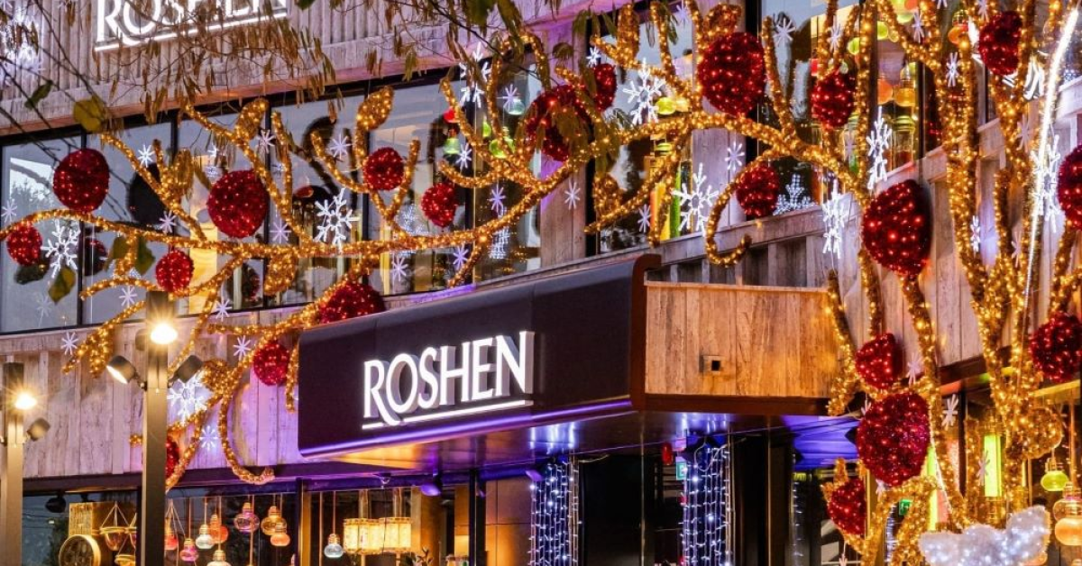Producătorul ucrainean de ciocolată Roshen a deschis primul magazin din România