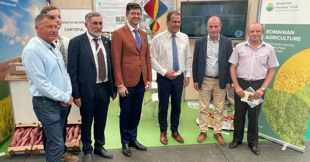 România a participat pentru prima oară la Târgul Internațional Potato Europe