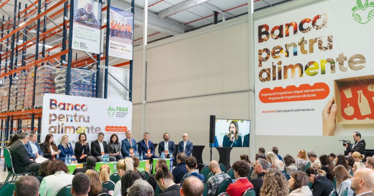 Banca pentru Alimente deschide un nou hub logistic pentru combaterea risipei alimentare