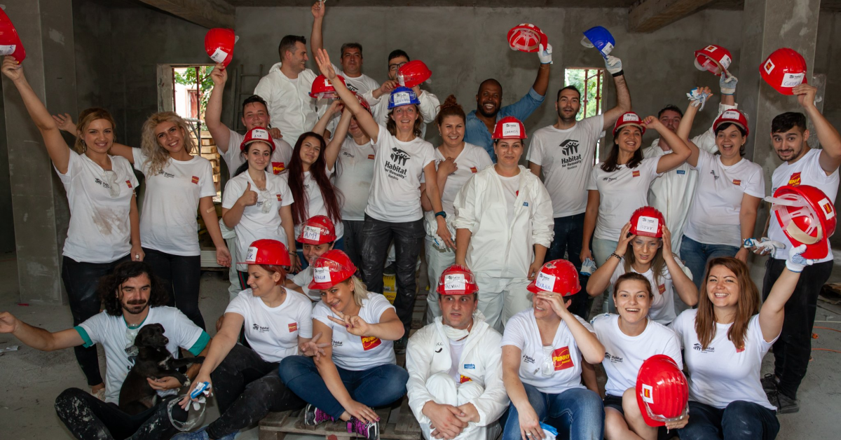 PENNY Market sponsorizeaza centrul comunitar construit la Buftea de Habitat for Humanity.