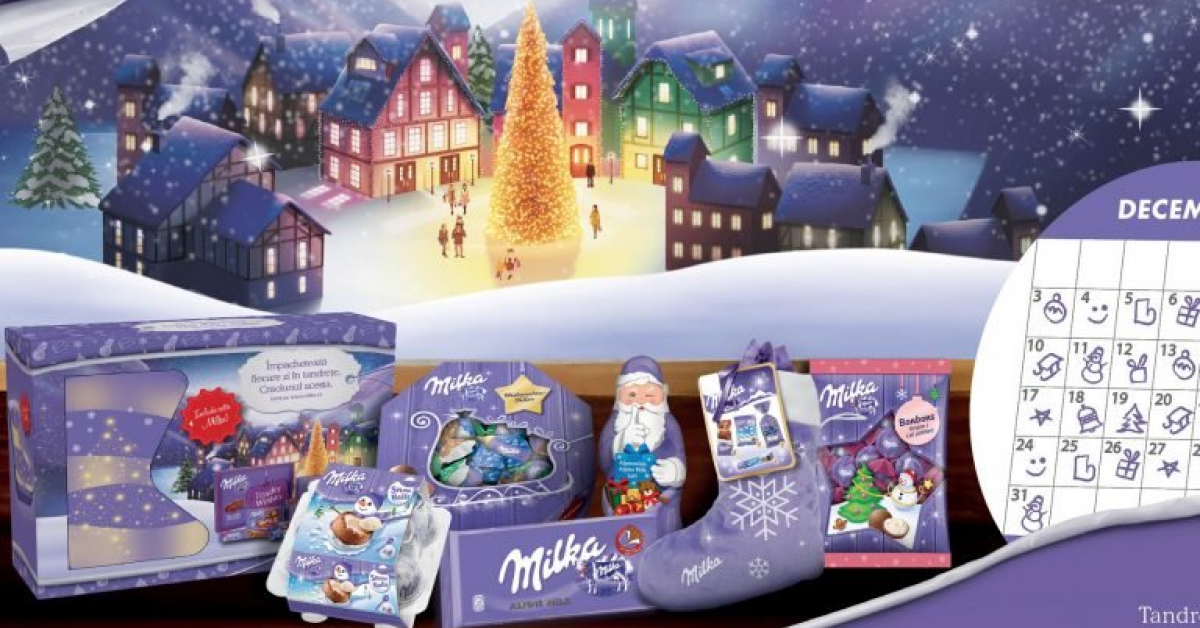Milka lanseaza o campanie de sarbatori 