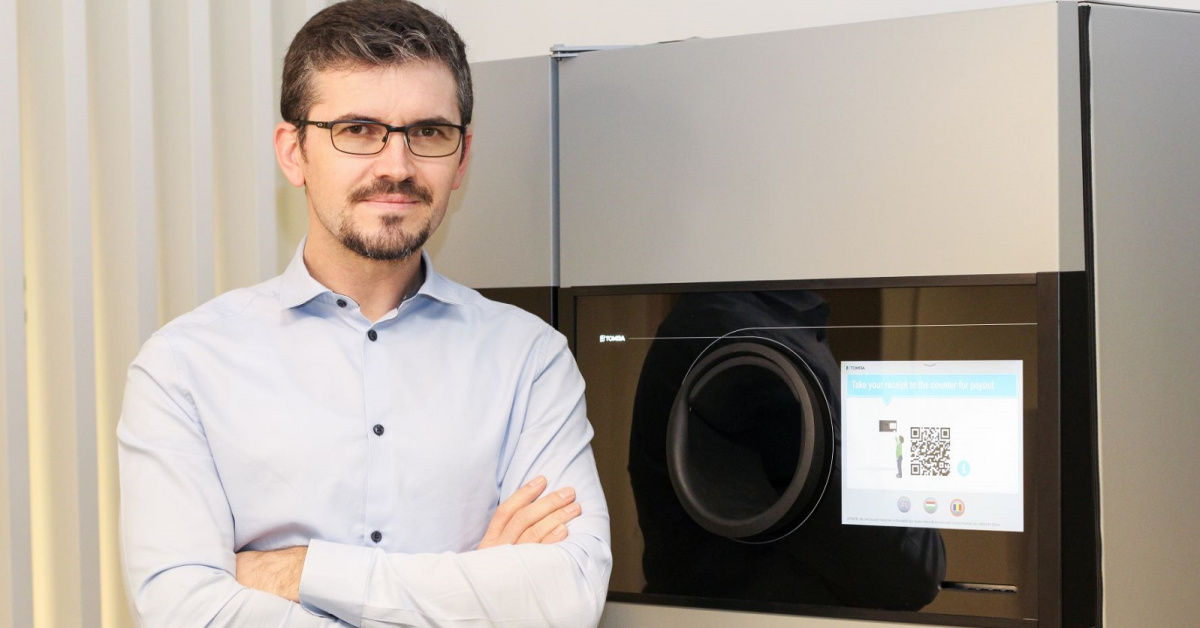 TOMRA a comercializat peste 450 de echipamente automate de preluare în România