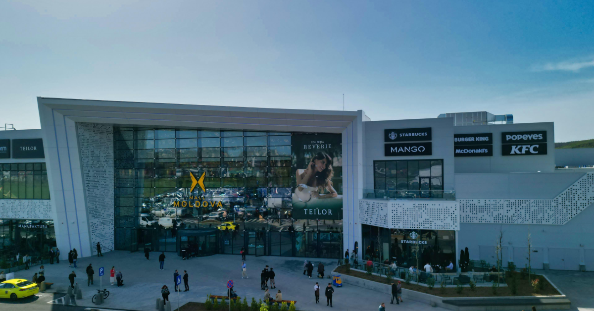 Ce magazine și restaurante s-au deschis în Mall Moldova, cea mai mare destinație de shopping din afara Bucureștiului?