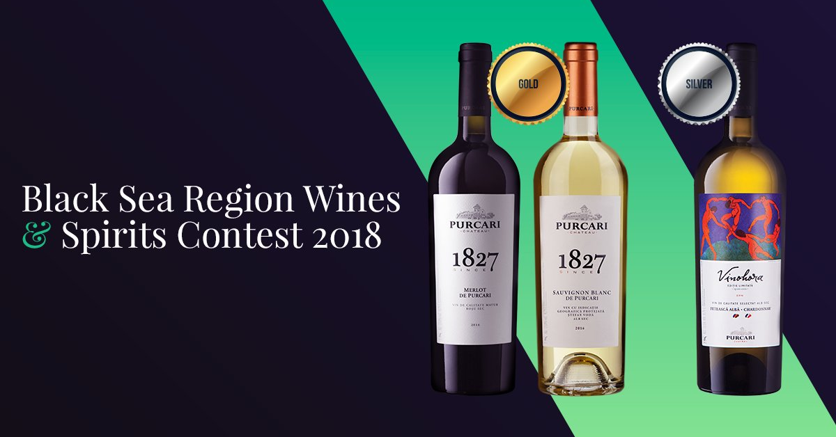 Purcari premiat la Black Sea Region Wines & Spirit Contest 2018