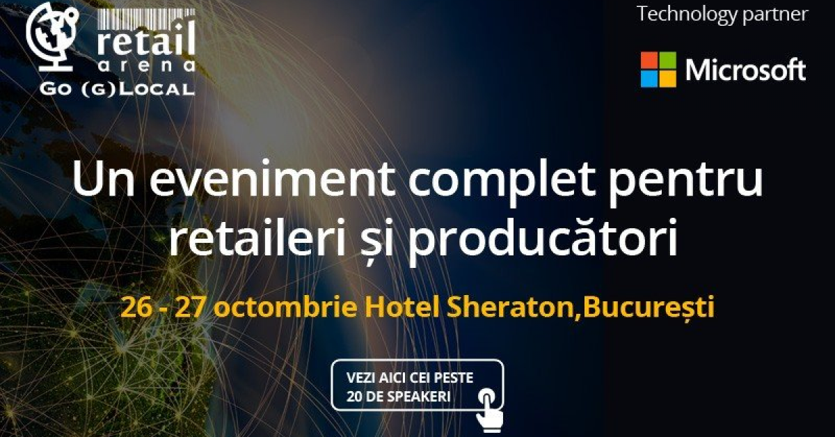 26 si 27 octombrie: retailArena - editia a IV-a dedicata comertului omnichannel