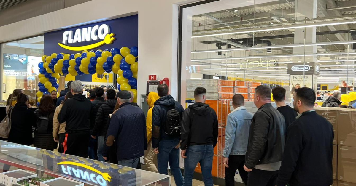 Flanco deschide cel mai mare magazin al său din Capitală