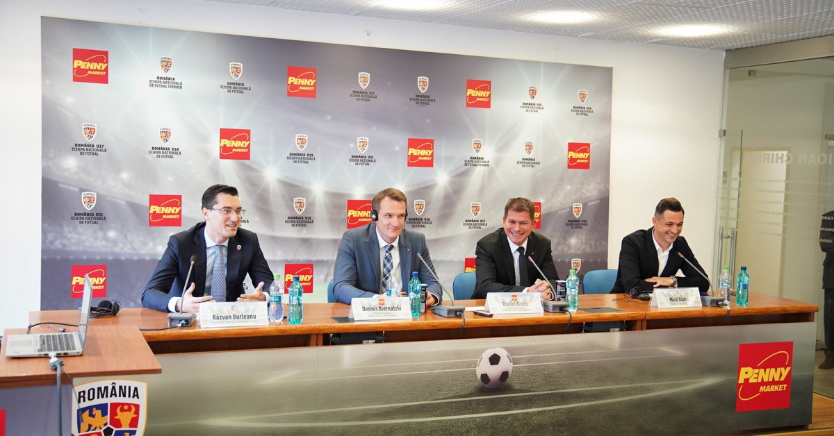 Penny Market extinde parteneriatul cu extinderea parteneriatului cu Federatia Romana de Fotbal