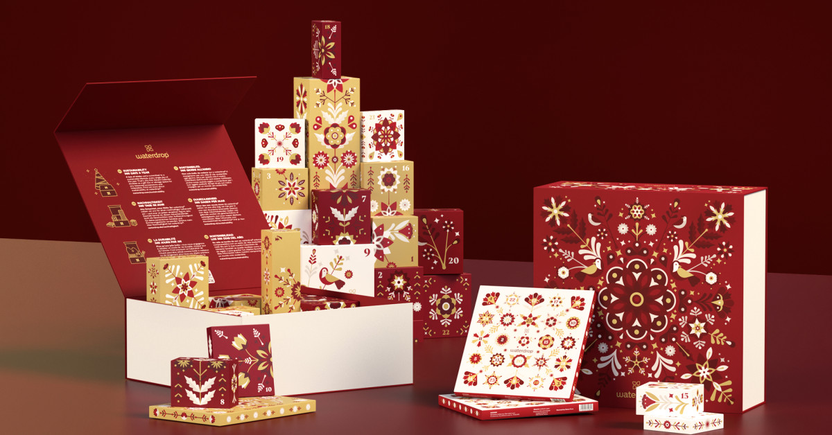 Numărătoare inversă până la Crăciun: Waterdrop lansează Calendarul Advent