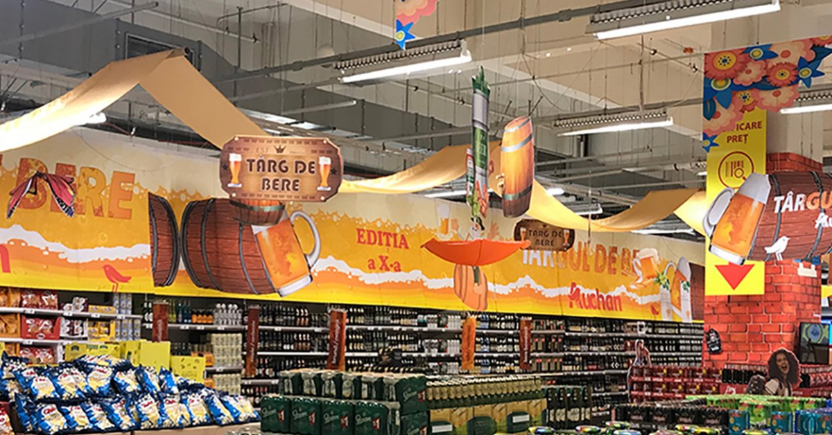Peste 250 de sortimente si marci de bere, prezente anul acesta la Targul de bere Auchan editia a X a 