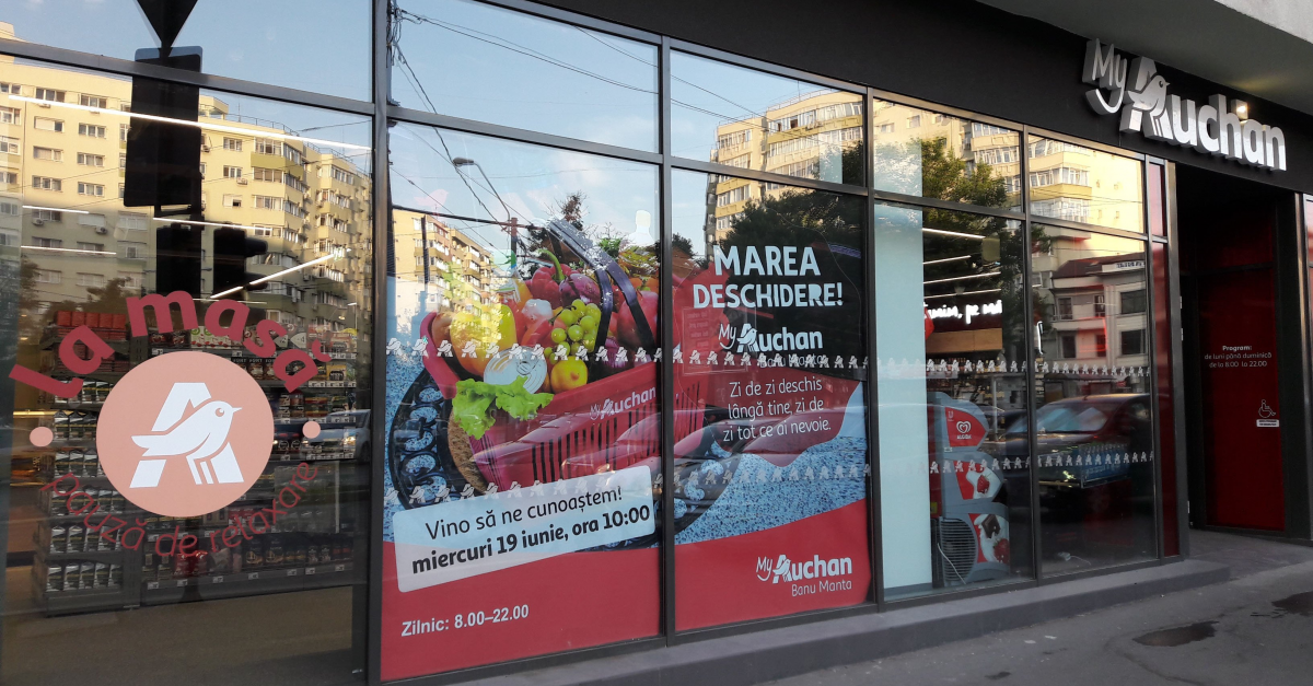 pipe Realm Product Auchan Retail Romania a deschis un nou magazin de proximitate MyAuchan in  Capitala