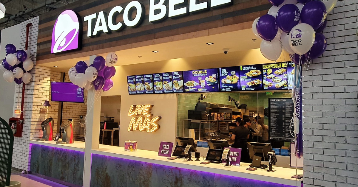 Taco Bell deschide primul restaurant din Craiova, după o investiție de jumătate de milion de euro