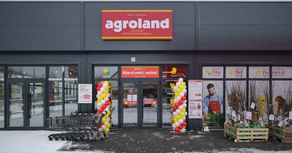 Agroland deschide o nouă unitate și ajunge la 39 de magazine MEGA la nivel național