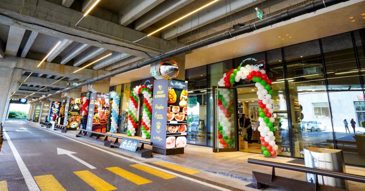 Concept stores cu delicii culinare în Shop Express, cea mai nouă zonă de retail din Iulius Town Timișoara
