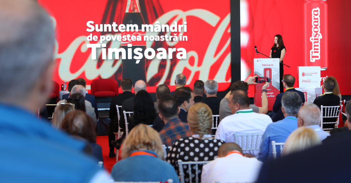 Fabrica Coca-Cola își deschide porțile la 30 de ani de la înființare. Ce tehnologii se folosesc pentru producția PET-urilor
