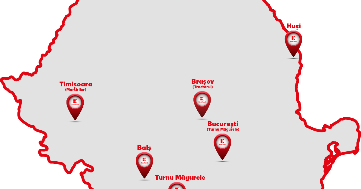Kaufland pregătește noi deschideri de magazine și angajează în Turnu Măgurele, București, Timișoara, Balș, Huși și Brașov