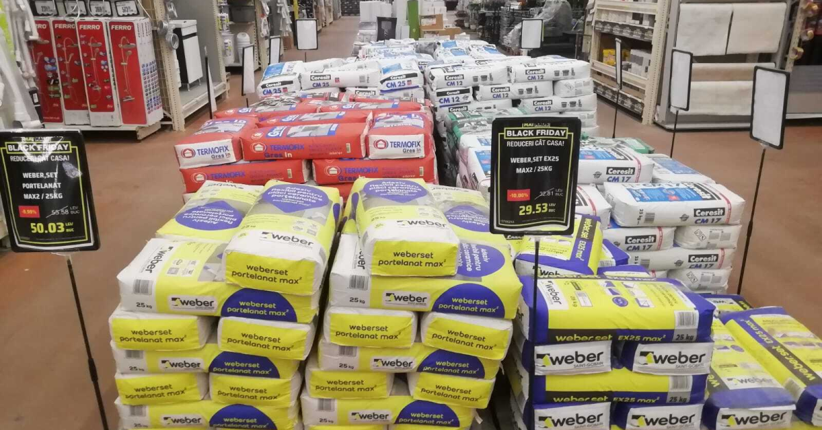 Reduceri la materiale pentru construcții, renovări sau reparații: Mathaus oferă discounturi de până la 60%