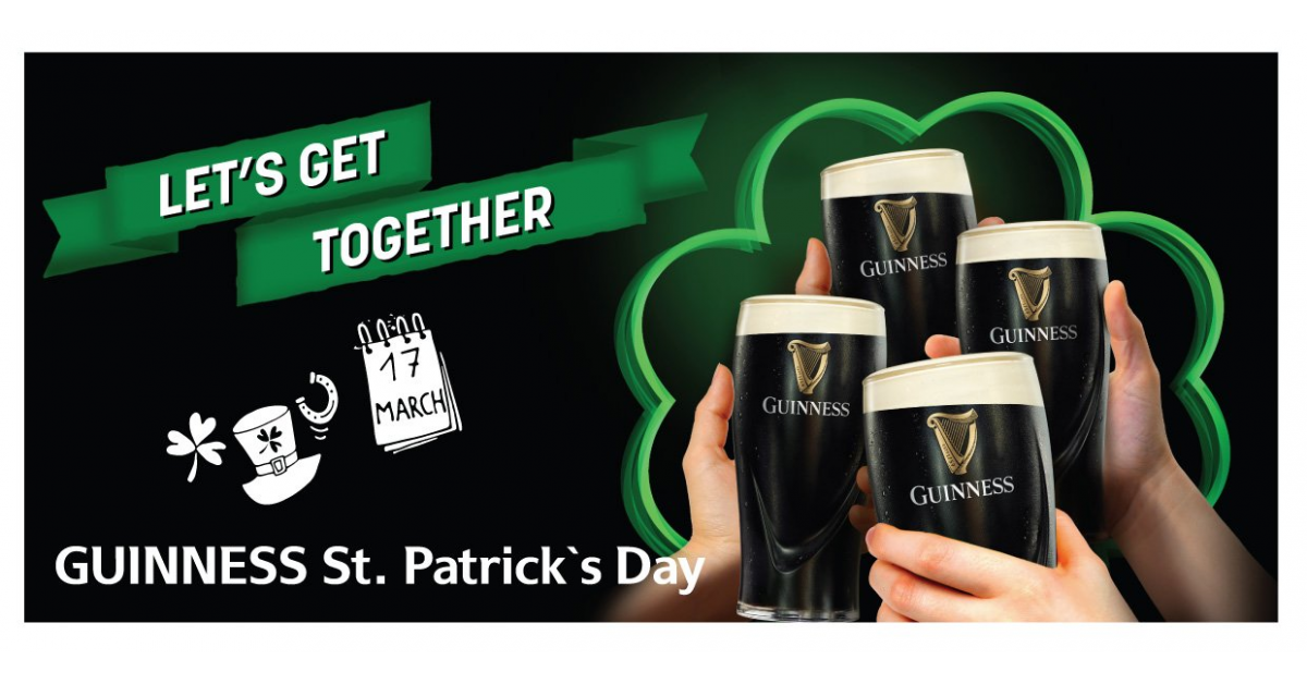  Guinness da startul petrecerilor in stil irlandez in Romania de St. Patrick’s Day 