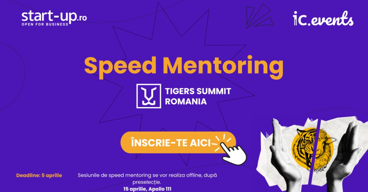 Înscrie-te la mentorat la Tigers Summit: 19 mentori cu experiență din care poți alege