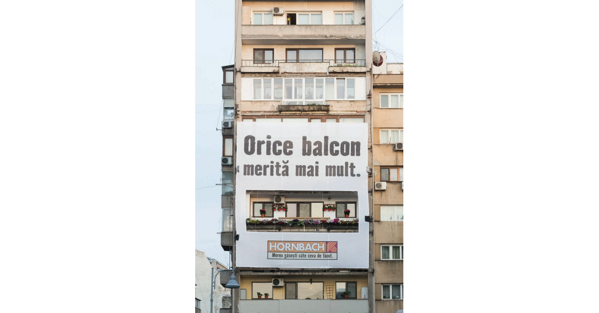 Inspiratie de la HORNBACH pentru transformari de balcon
