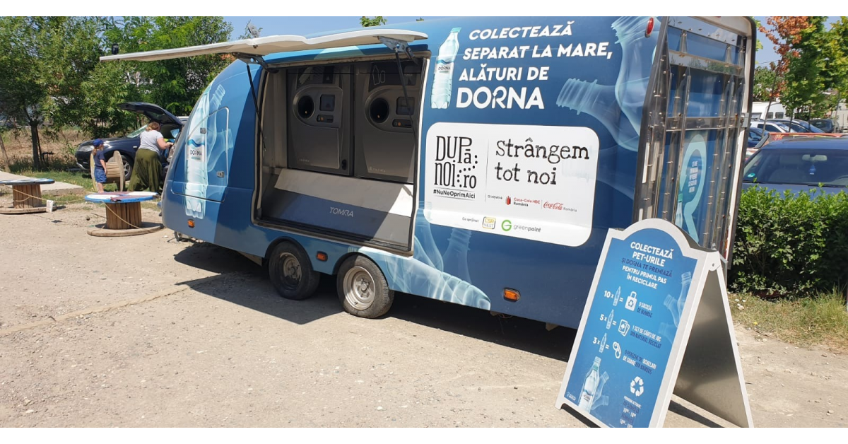Coca-Cola România și Dorna lansează o nouă inițiativă de colectare separată a deșeurilor pe litoral