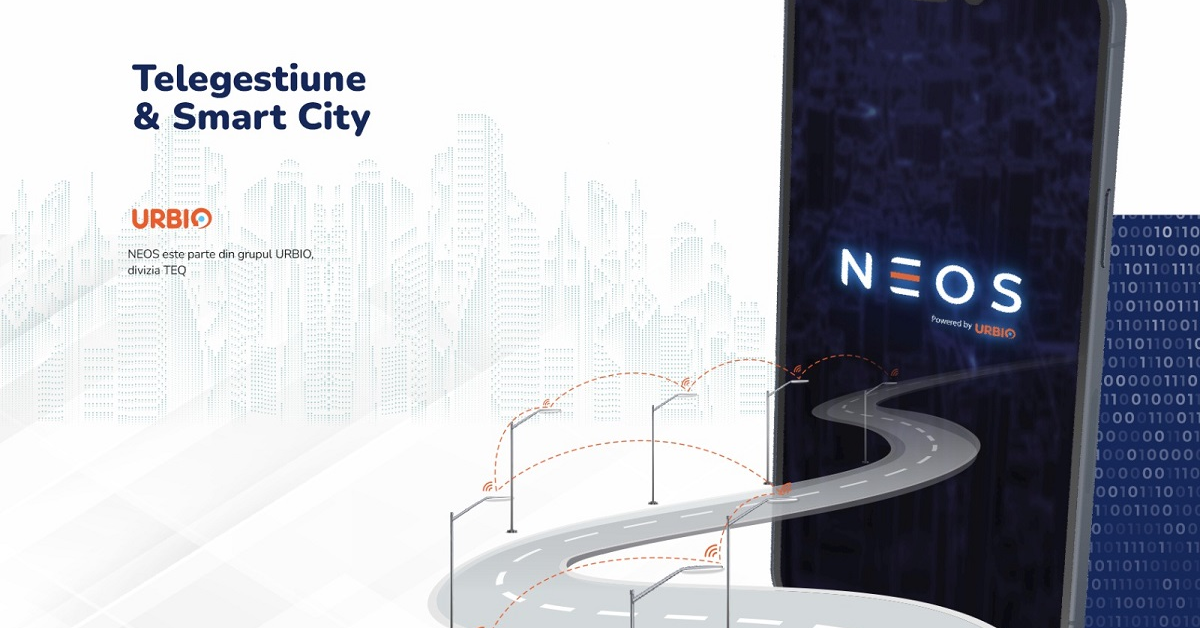 Urbioled în parteneriat cu Mobil Service a lansat NEOS, sistem de telegestiune și sistem Smart City