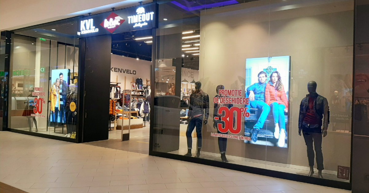 Un nou magazin multibrand Kenvelo, Lee Cooper și Timeout s-a deschis în Shopping City Galați