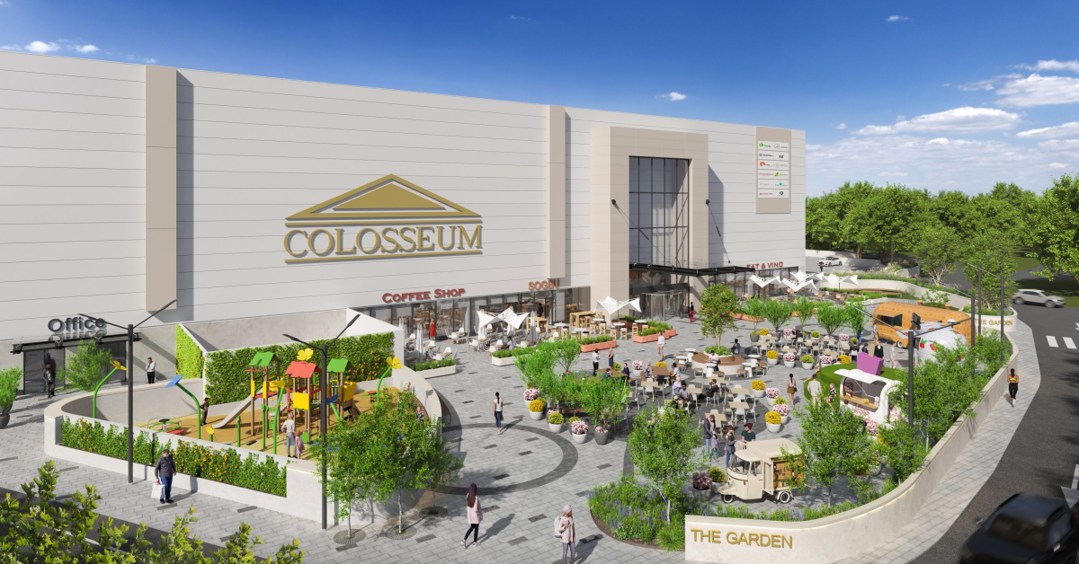 Colosseum Mall va inaugura în primăvara anului următor proiectul de extindere cu noi spații comerciale