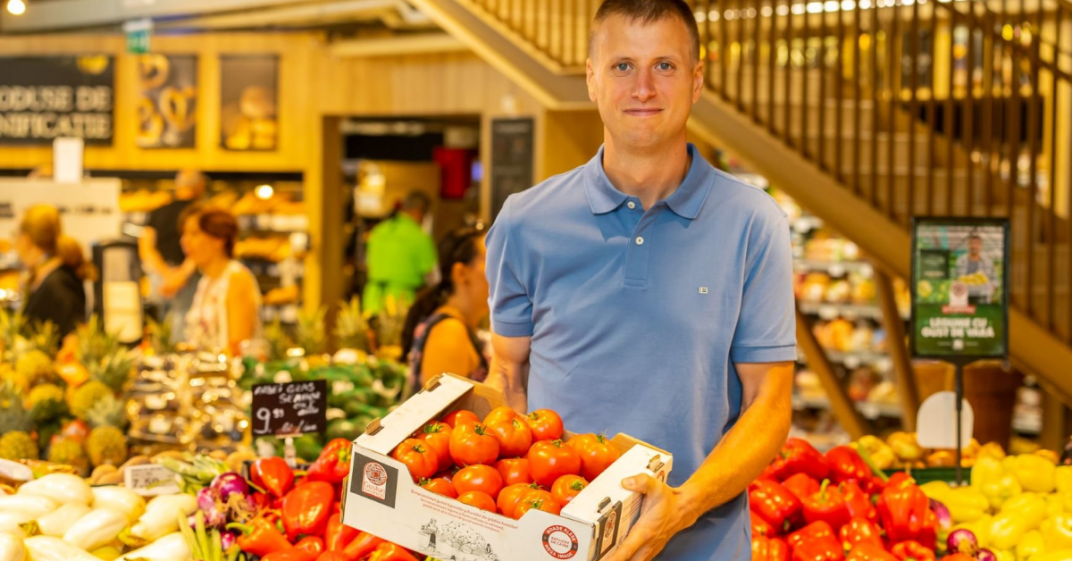 Mega Image continua sa dezvolte parteneriatul cu producatorii locali de legume prin programul Gusturi romanesti de la gospodari 
