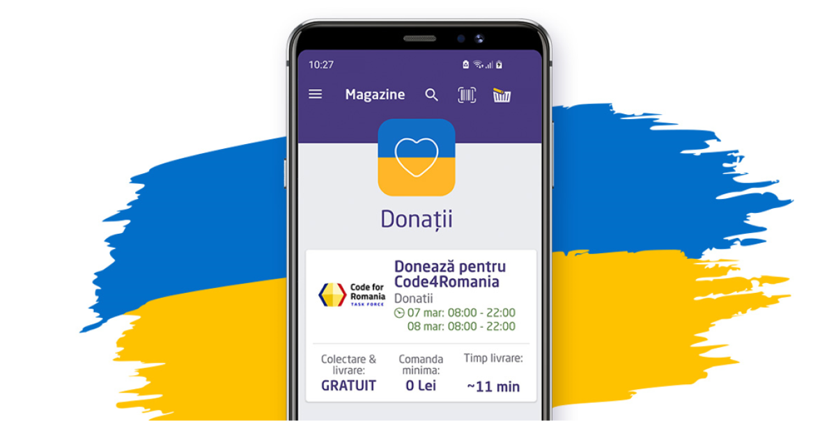 Bringo România sprijină refugiații ucraineni: donație de 2% din venituri și o nouă secțiune dedicată donațiilor direct din aplicație