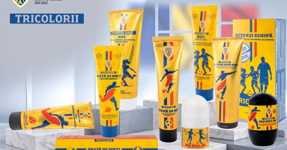 FRF și Tuju lansează TRICOLORII, prima colecție de îngrijire personală inspirată de Echipa Națională