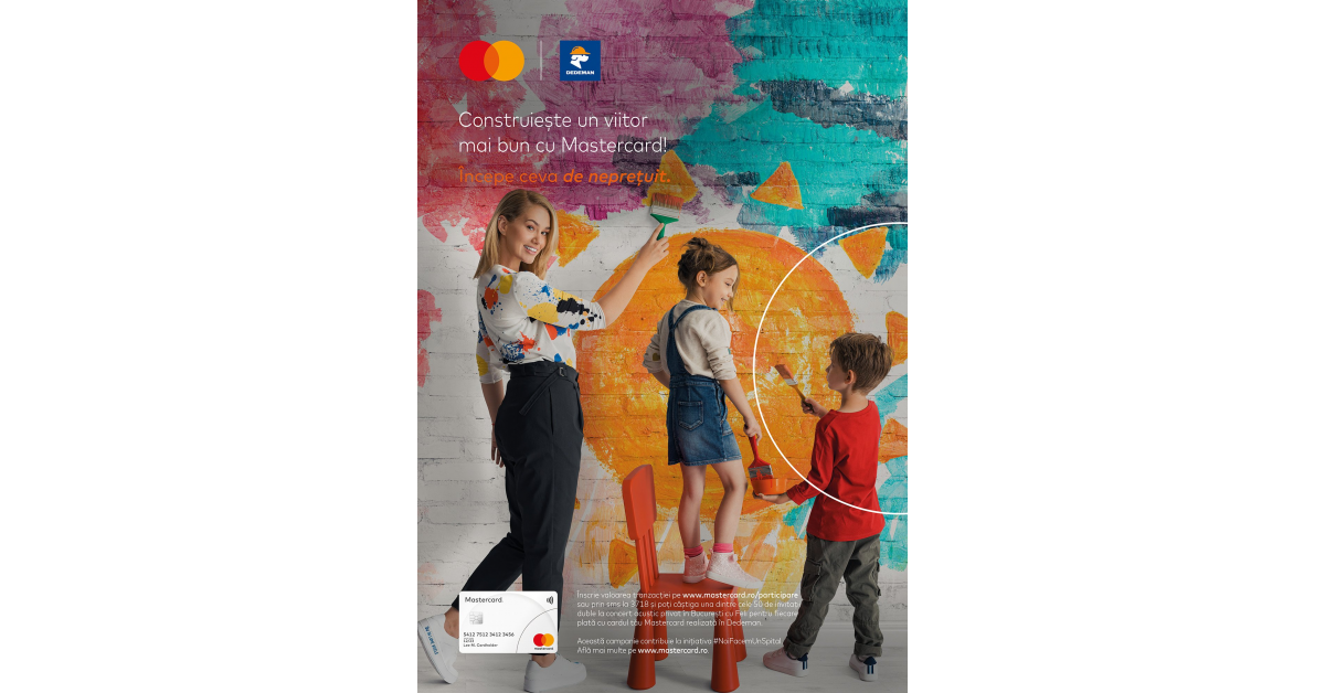 Mastercard si Dedeman lanseaza o campanie dedicata platilor electronice in magazine,