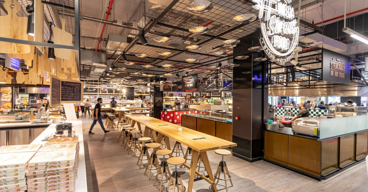 Mega Street Food, un nou spatiu concept in magazinul Mega Image din Barbu Vacarescu