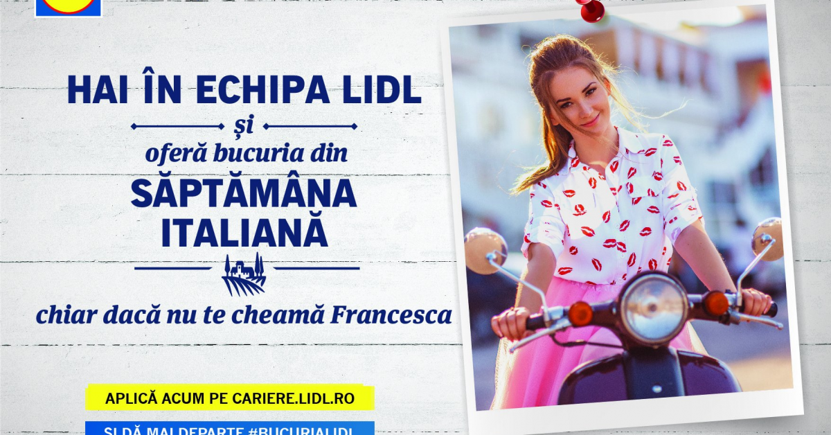 Lidl lanseaza o noua campanie de brand de angajator.