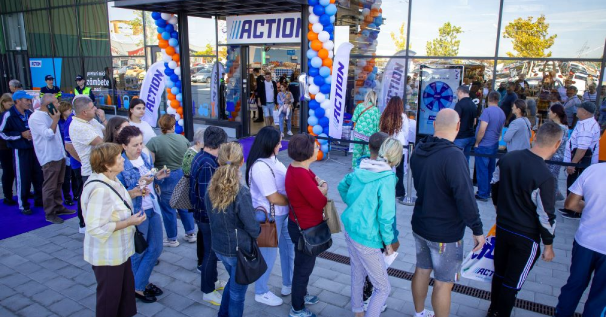 OFICIAL! Olandezii de la Action, cu produse de la un euro, au inaugurat primul magazin din țară