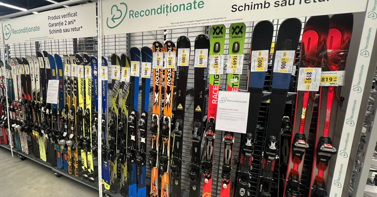 Buy Back-ul Decathlon câștigă teren, iar articolele de peste 500 lei pot fi plătite prin transfer bancar