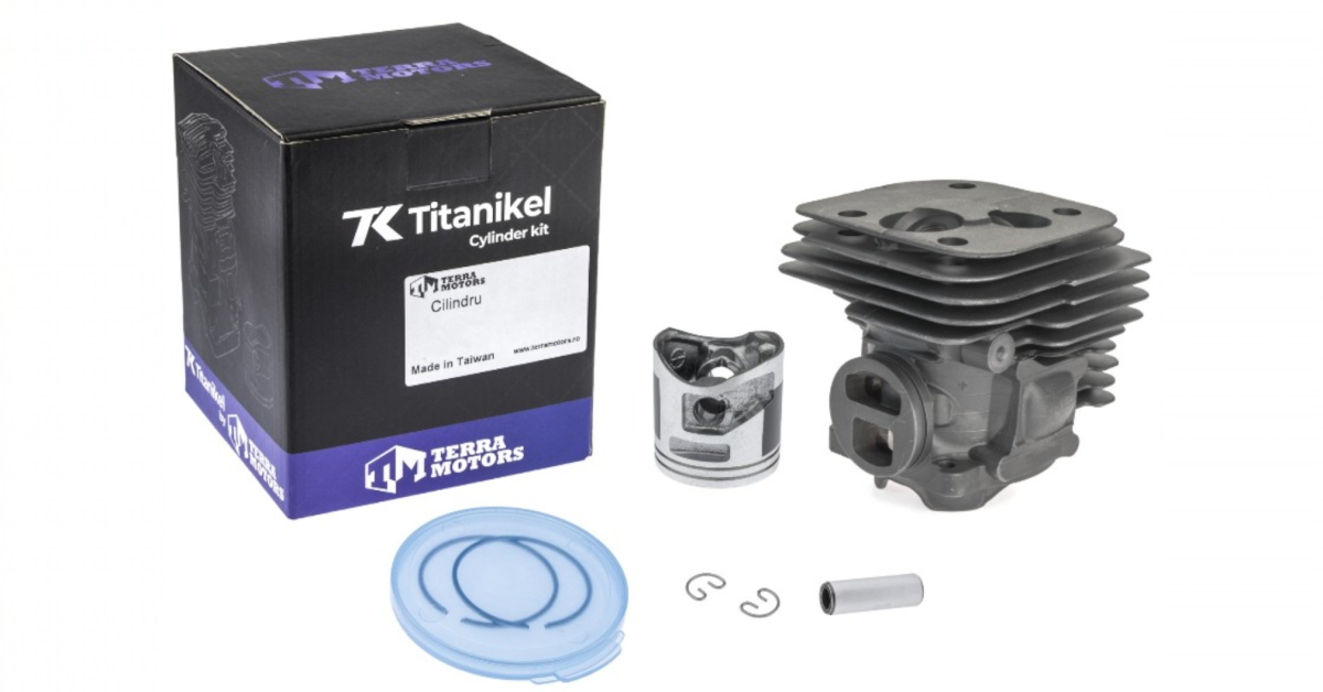 Terra Motors lansează gama premium de cilindri pentru drujbă placați cu Titanikel, realizată în colaborare cu Hyway