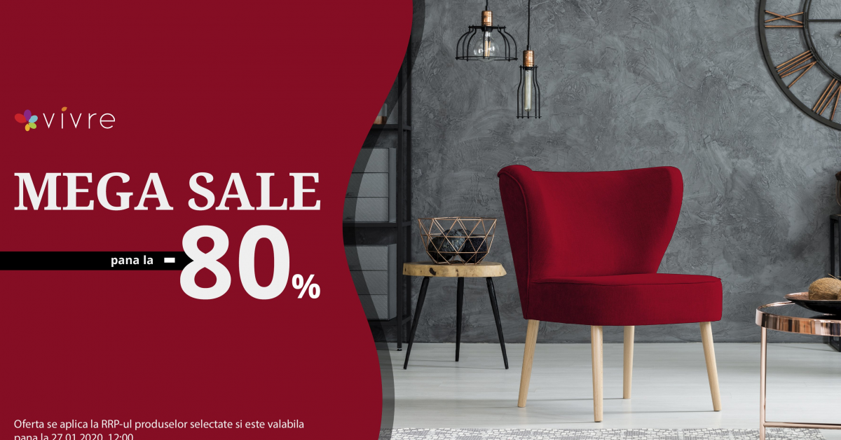 Vivre organizeaza Mega Sale