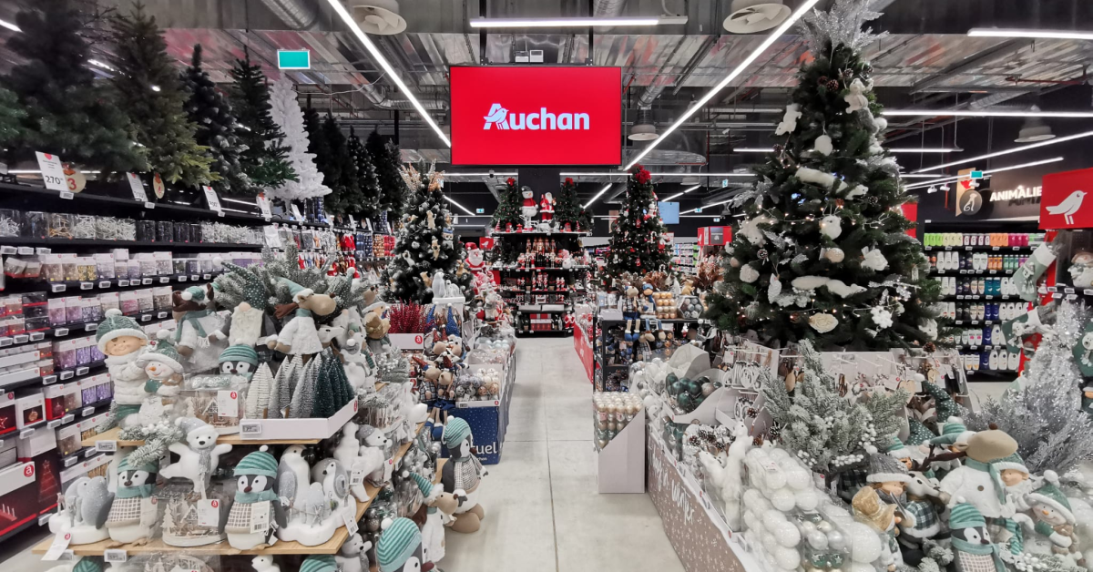  Auchan a deschis un nou supermarket de mari dimensiuni în România 