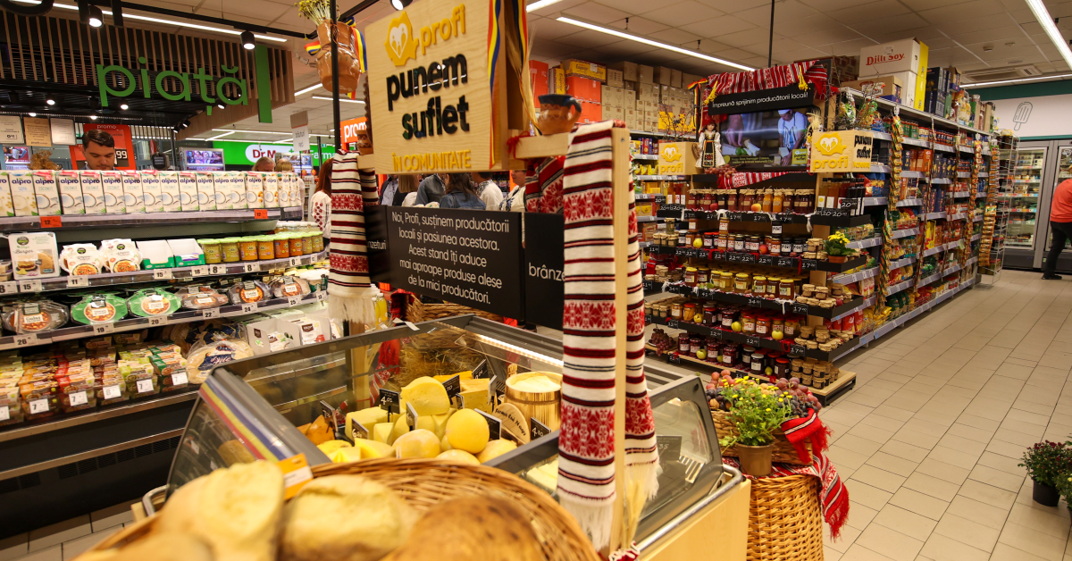 Producătorii artizanali locali își fac loc în magazinele Profi de la Cluj