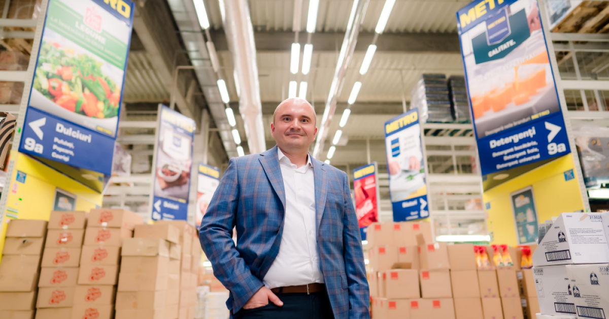 Adrian Ariciu nu va mai fi CEO METRO: acesta a fost promovat și devine Vice-Președinte Executiv pentru Europa de Est în cadrul grupului