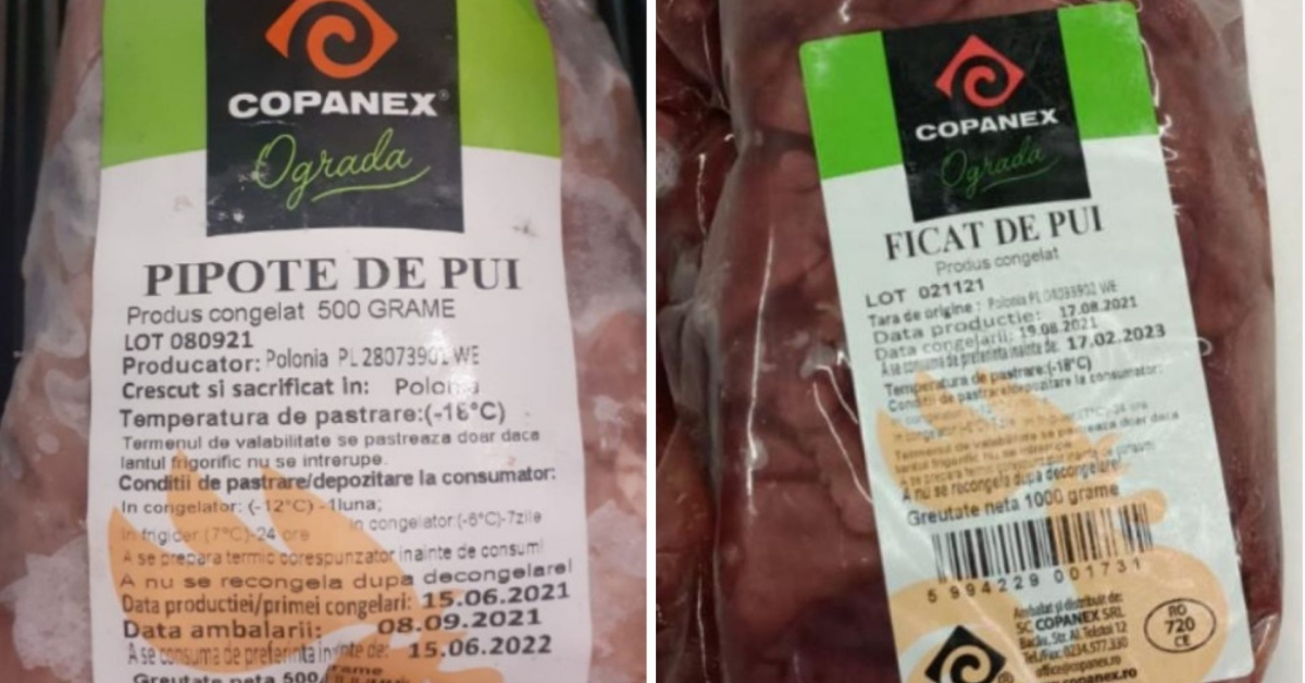 Produse din pui și înghețată, retrase de la vânzare în mai multe magazine Carrefour, Profi și Penny din țară
