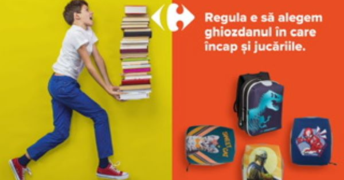 Campania Back to School la Carrefour