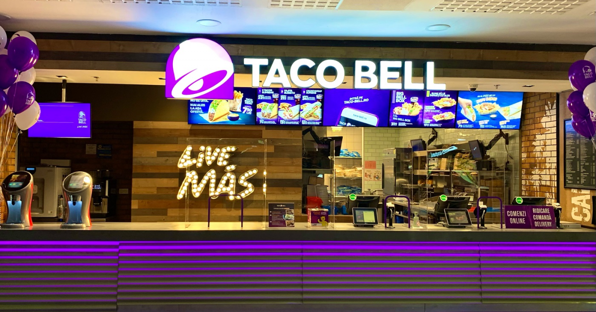 Taco Bell deschide un nou restaurant în Arena Mall din Bacău