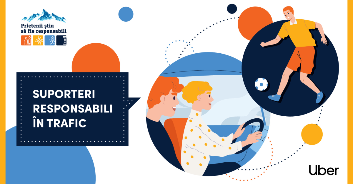 Bergenbier S.A și Uber lansează campania “Suporteri Responsabili în Trafic” 