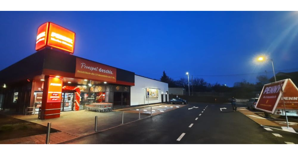 O lună plină pentru Penny: retailerul a deschis încă un magazin în țară