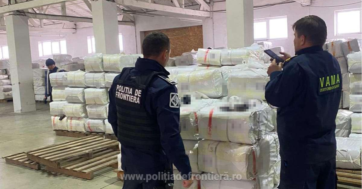Produse contrafăcute, în valoare de peste 200 de milioane de lei, confiscate de polițiștii de frontieră în primele 9 luni din 2024