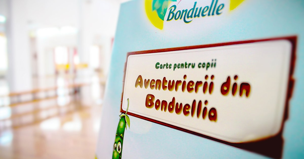 Bonduelle a lansat un audiobook dedicat copiilor cu deficiente de vedere